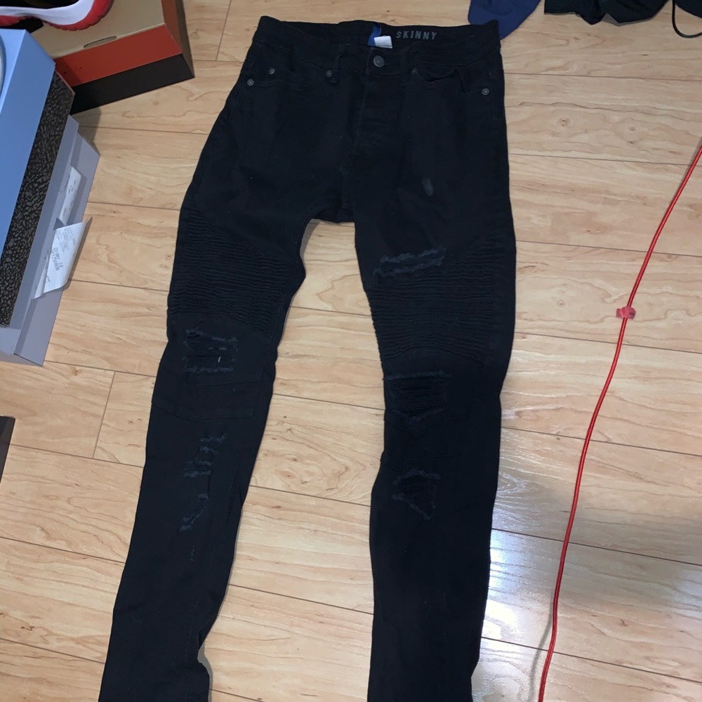 H&M black jeans size 30